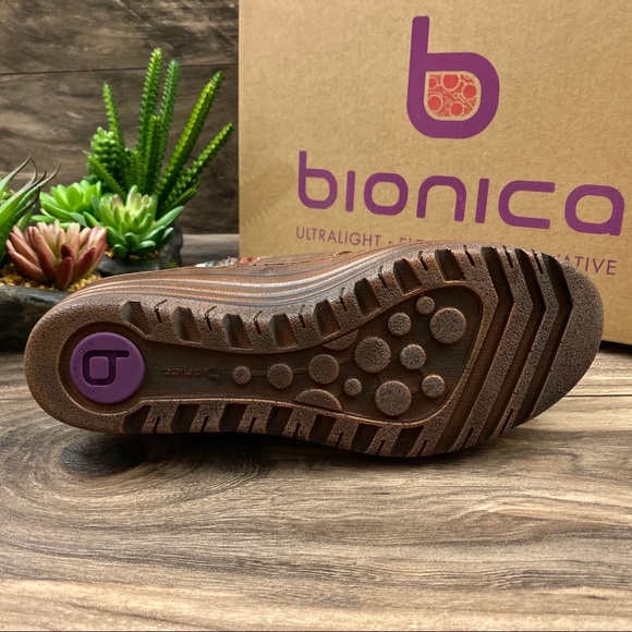 NIB Bionica Gervais Platform Wedge Oxford Sneaker - Picture 10 of 11